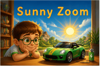 Sunny Zoom — a real finished book